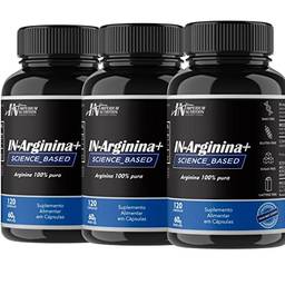 3X Arginina (Vasodilatador 360 Cápsulas) IN-Arginina+ Imperium Nutrition