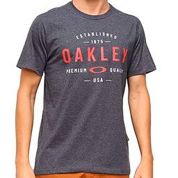Camiseta Oakley Masculina Premium Quality Tee, Preto, M
