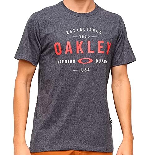 Camiseta Oakley Masculina Premium Quality Tee, Preto, XG