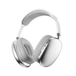 SZAMBIT Fones De Ouvido Sem Fio Bluetooth Com Microfone Com Cancelamento De Ruído Fones De Ouvido Com Som Estéreo Fones De Ouvido Para Jogos Esportivos Suporta TF (Branco)