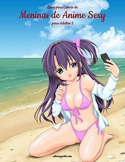 Livro para Colorir de Meninas de Anime Sexy para Adultos 2