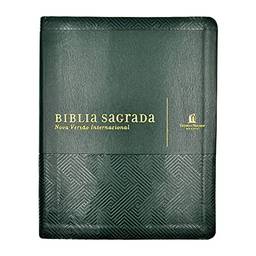 Bíblia NVI, Couro Soft, Verde, Com Espaço para Anotações, Leitura Perfeita