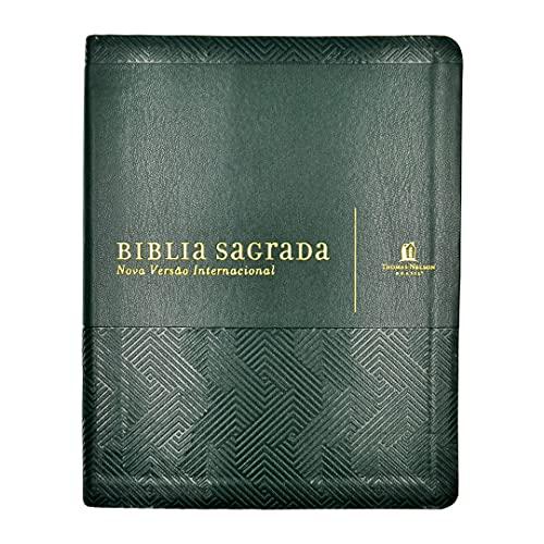 Bíblia NVI, Couro Soft, Verde, Com Espaço para Anotações, Leitura Perfeita