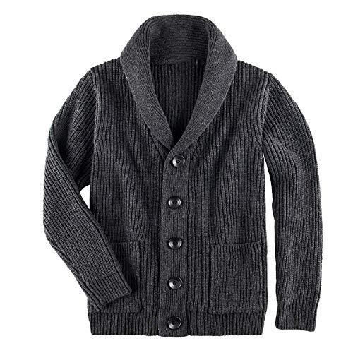 Suéteres masculino trico Suéteres Camisola de gola xale masculina Cardigan Slim Fit Cable Knit Button up Black Sweater cardigã de inverno