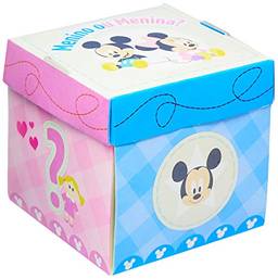 Caixa Surpresa Cubo R315 Baby Disney Cha Rev - Pacote Com 08 Un Regina Colorido