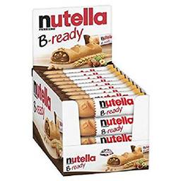 Nutella B-ready Biscoitos Wafer Com Creme Nutella kit c/ 36