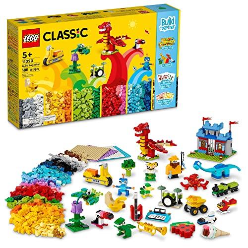 11020 LEGO® Classic Construir juntos; Kit de Construção (1601 peças)