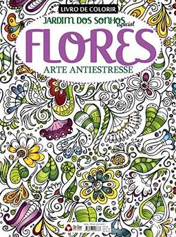 Livro para colorir - Jardim dos sonhos - Especial - Flores