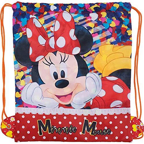 Saco Minnie Its All About Minnie 8927 - Artigo Escolar Minnie Mouse, Vermelho