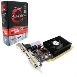 Placa de Vídeo AMD Afox Radeon R5 230 2GB DDR3 64 Bits Low Profile (Com kit, VGA, DVI, HDMI)