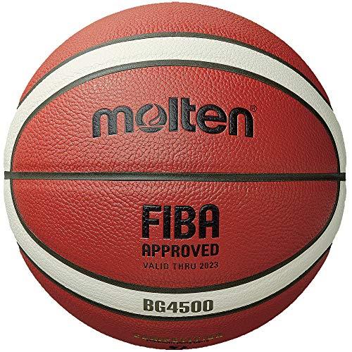 Molten Bola de basquete composta da série BG, aprovada pela FIBA - BG4500, tamanho 7, 2 tons (B7G4500)