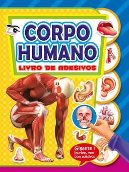 Corpo humano - Livro de adesivos