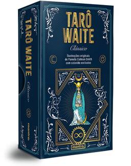 Tarô waite clássico – Deck com 78 cartas ilustradas por Pamela Colman Smith