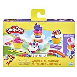 Massa de Molelar Play-Doh Docinhos de Unicórnios, com 2 Cores de Massinha - F3617 - Hasbro, Cores diversas
