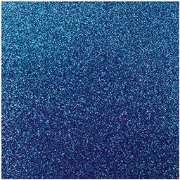 Make+ Glitter Placa de Eva Pacote de 5 Unidades, Azul (Escuro), 60 x 40 x 0.20 cm