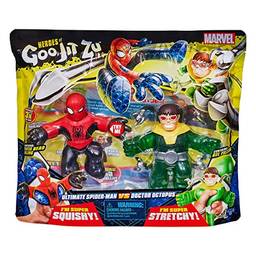 Figuras Homem Aranha Versus Dr. Octopus,Goo Jit Zu Herois Da Marvel-Sunny Brinquedos