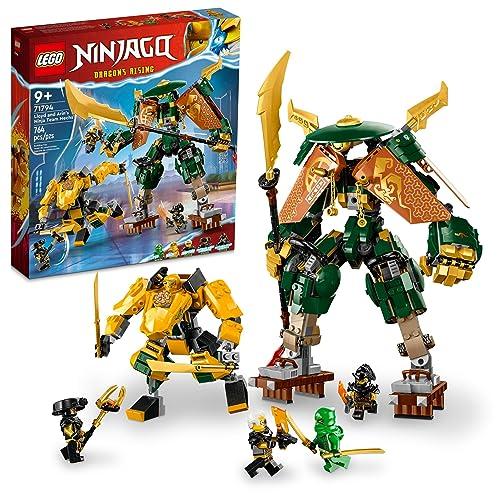 LEGO Set Ninjago 71794 Mechs da Equipa Ninja de Lloyd e Arin 764 peças