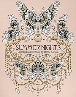 Summer Nights Coloring Book: (Daydream Coloring Series): Originally Published in Sweden as Sommarnatt