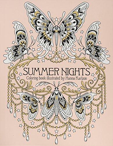 Summer Nights Coloring Book: (Daydream Coloring Series): Originally Published in Sweden as Sommarnatt