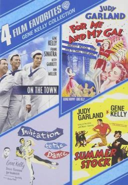 4 Film Favorites: Gene Kelly (For Me and My Gal, Invitation to the Dance (1956), On the Town (Sinatra Tribute), Summer Stock)