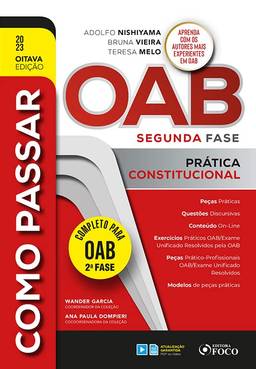 Como Passar na OAB 2ª Fase - Prática Constitucional - 8ª Ed - 2023