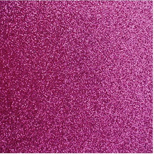 Make+ Glitter Placa de Eva Pacote de 5 Unidades, Rosa (Pink), 60 x 40 x 0.20 cm