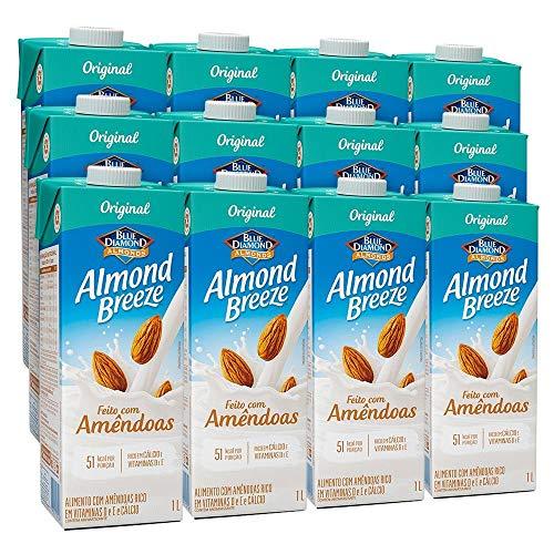 Kit Bebidas de Amêndoas Almond Breeze 12x1L