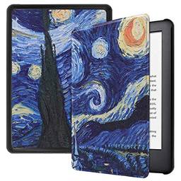 Capa Kindle 10ª geração com iluminação embutida – Auto Hibernação – Fecho Magnético – Van Gogh