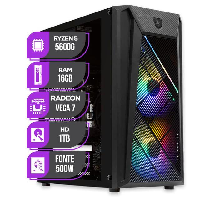 PC GAMER MANCER (AMD RYZEN 5 5600G, 16GB DDR4, HD 1TB)