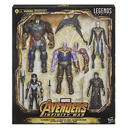 Marvel Legends Series Kit com 5 Figuras de 15 cm - The Children of Thanos - Exclusivo Amazon - F0766 - Hasbro